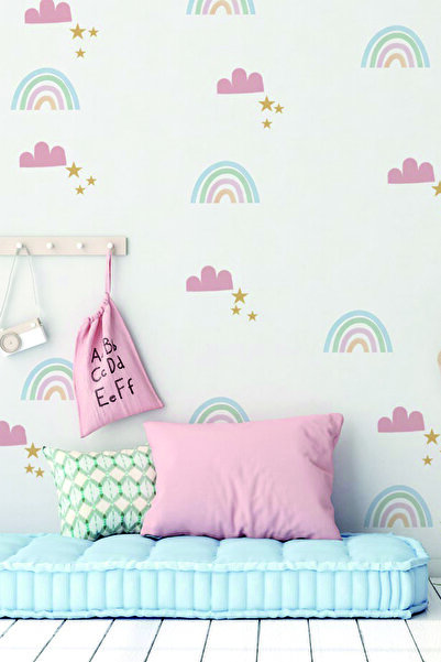 WALLHUMAN Gökyüzü Seti Duvar Stickerı