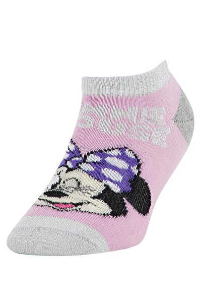 DeFacto Devojčice Minnie Mouse licencirane čarape u kompletu od 3 komada