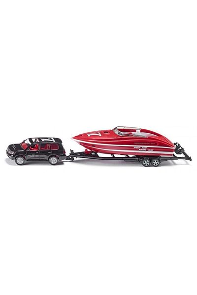 Siku Model 155 Scale Car Trailer Yacht N2543