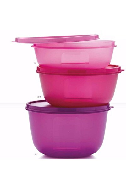 Tupperware Mucize Şekerler Pembe Setcanımevim0006