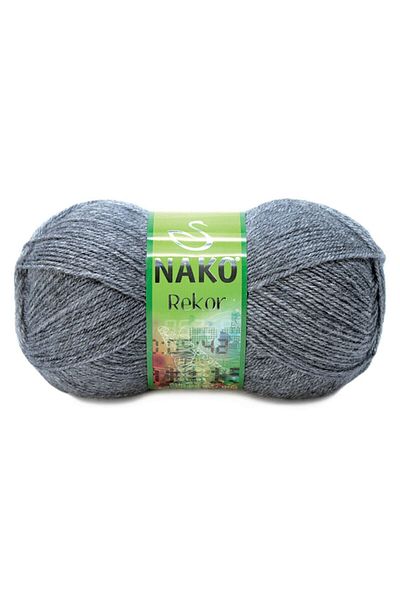 NAKO Record Gray 5 Pieces Rope Color: 194
