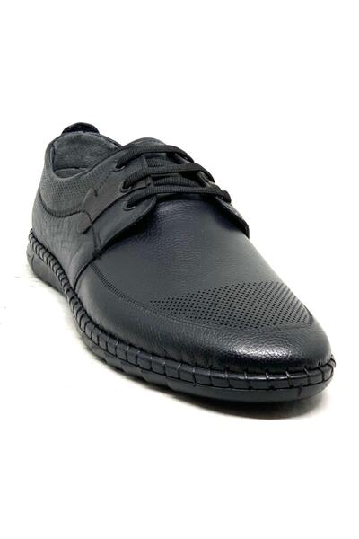 İriayak Pantofi pentru bărbați negri mărime mare 45-48 Eb461