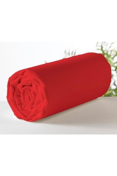 Amazon Ev Red Oversize Personality Combed Cotton Bed Sheet 180x200