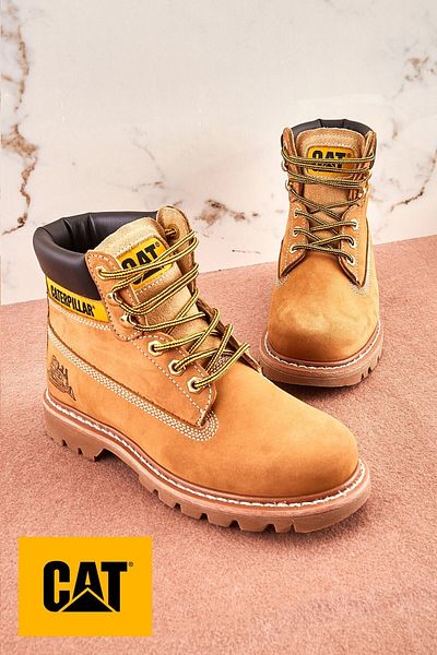 Caterpillar 015μ 100031   Ανδρικές μπότες από γνήσιο δέρμα Colorado H04-honey-27