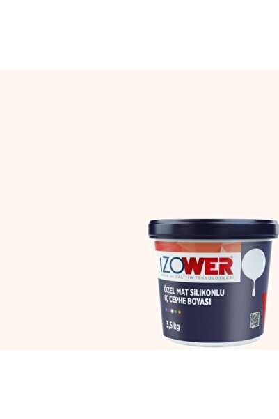 izower Özel Mat Silikonlu Iç Cephe Boyası ( Silinebilir ) - Damla 10 ( 3.5kg )