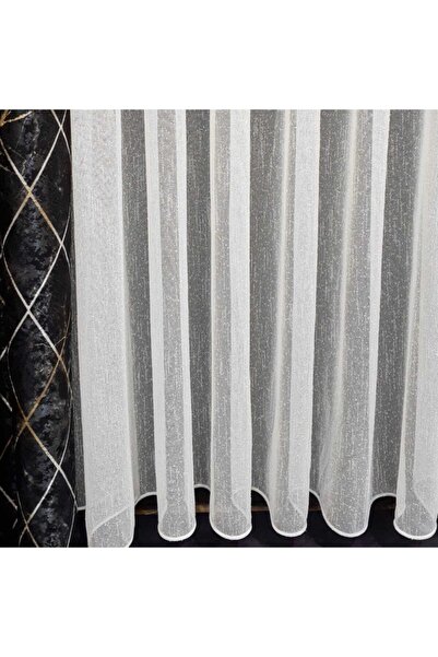 Taç Issa Tül Perde Şantuk Keten Sık Pile 1/3