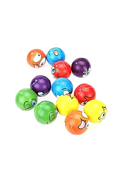 Genel Markalar Emoji Stres Topu Egzersiz Topu Gülen Yüz