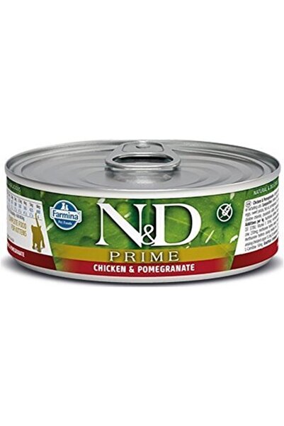 N&D Tahılsız Kitten Tavuklu Ve Narlı Konserve Yavru Kedi Maması 70gr