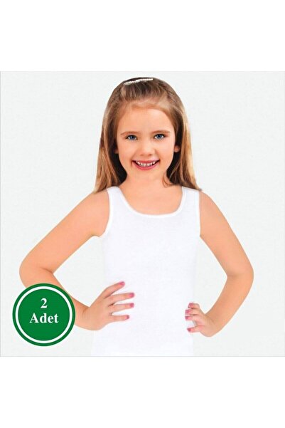 Öts Дівчача 2-комплектна футболка з товстими бретелями 8036