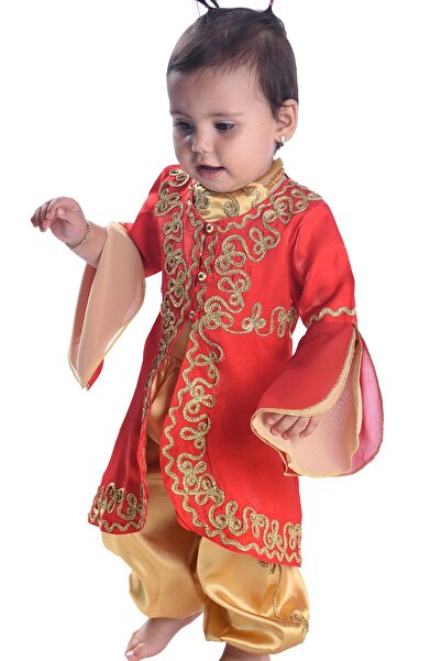 ceocuk Costum Roșu pentru Fată