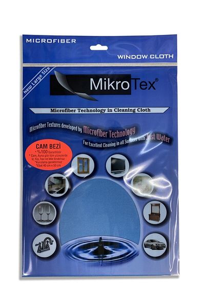Mikrotex (3 PCS) Microfiber Cleaning Cloth 40x50 Cm (GREEN)