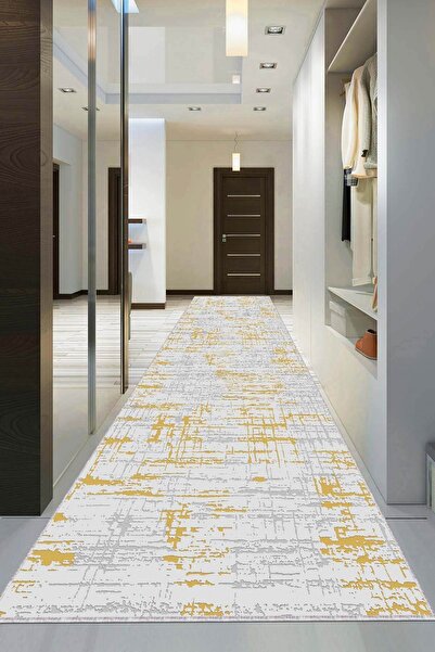 RugViva Kaymaz Tabanlı Makinede Yıkanır Kesme Rulo Yolluk Vintage