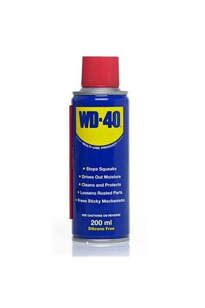 WD-40 Orijinal Wd 40 Marka 200 Ml Genel Amaçlı Yağlama Ve Pas Sökücü Sprey Pipetli