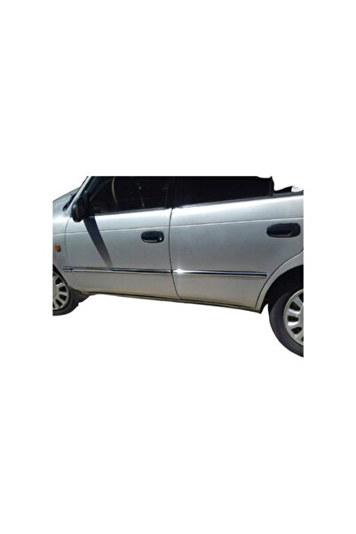 BLUEOTO Oto Toyota Corolla Sedan Krom Yan Kapı Çıtası 1992-1998 Paslanmaz Çel...