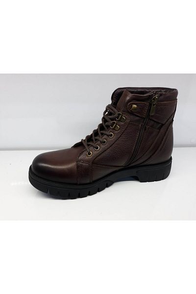 KOMCERO Men's Brown Boots