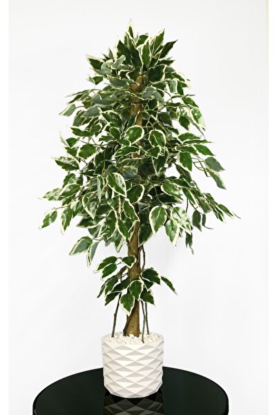 BİÇİÇEK Yapay Benjamin Ağacı 110cm Sarmaşık Detaylı