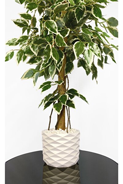 BİÇİÇEK Yapay Benjamin Ağacı 110cm Sarmaşık Detaylı