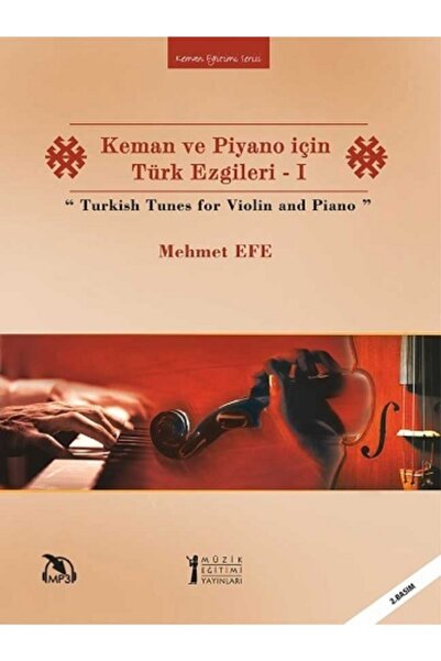 Müzik Eğitimi Yayınları Keman Ve Piyano Için Türk Ezgileri - 1 / Turkish Tune...