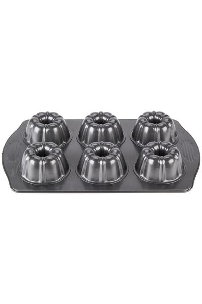 PASTRY PLANET قالب كيك تيفلون 6 أقسام