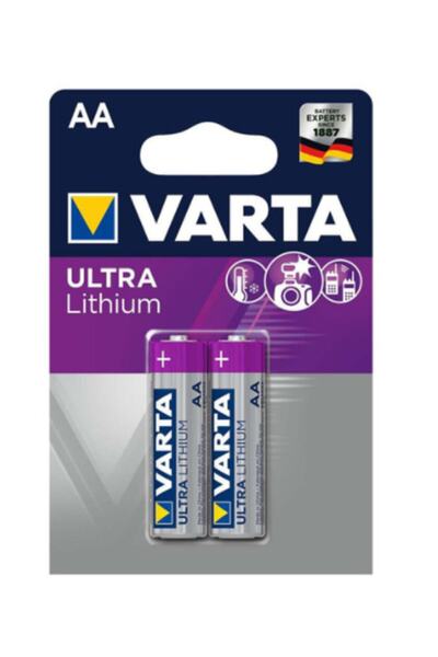 Varta 6106 Lityum Aa Kalem Pil 2'li Paket