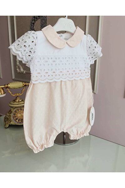 Tozpembebaby Scalloped Baby Rompers