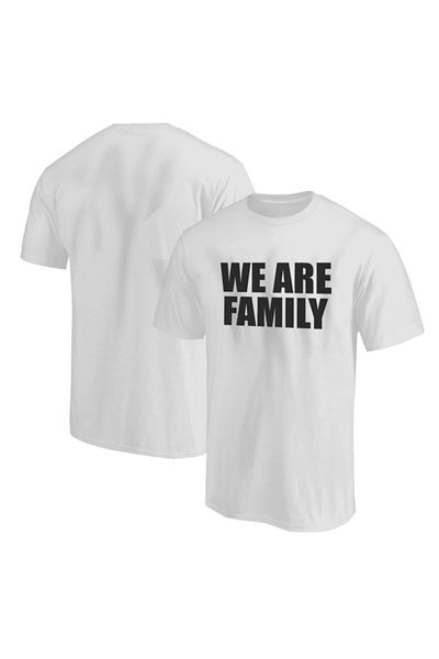 usateamfans Ανδρικό λευκό μπλουζάκι We Are Family