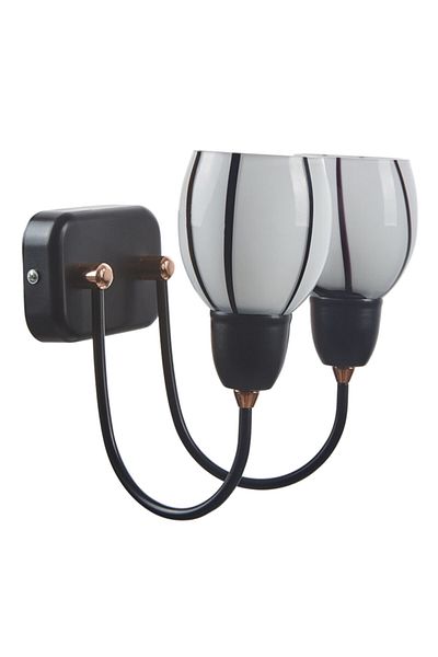 Uçar Black 2-Piece Wall Sconce