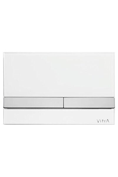 VitrA Select 740-1100 Kumanda Paneli, Beyaz - Krom