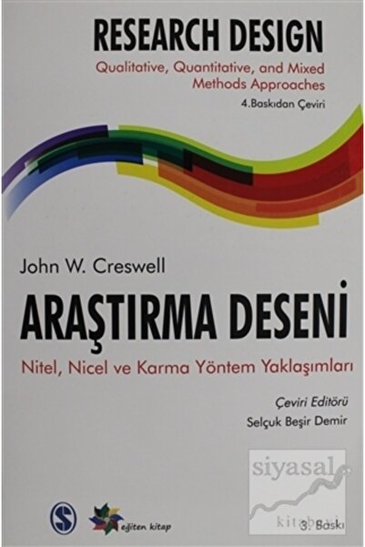 Eğiten Kitap Araştırma Deseni - John W. Creswell 9786054757282