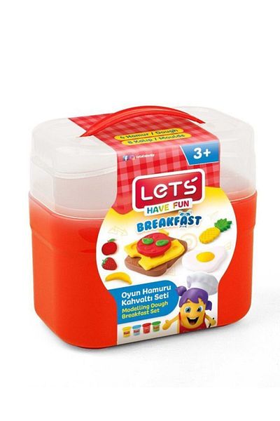 Imaginarium Lets Play Dough Breakfast Set 12 Pieces L8496
