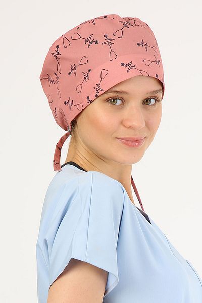 Owlet Medikal Stethoscope Patterned Powder Surgical Cap