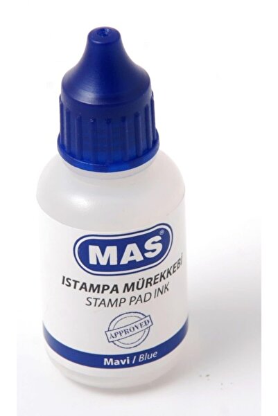 Mas Istampa Mürekkebi Mavi 462