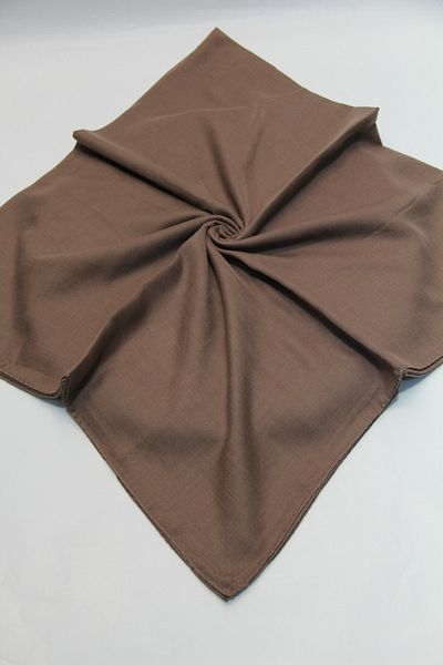 KİBAR İPEK Απλό μαντήλι Overlocked