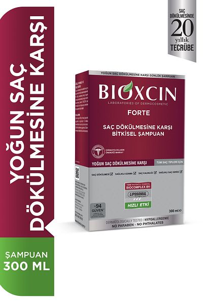 Bioxcin 300 Ml Herbal Forte Anti-Hair Loss Shampoo