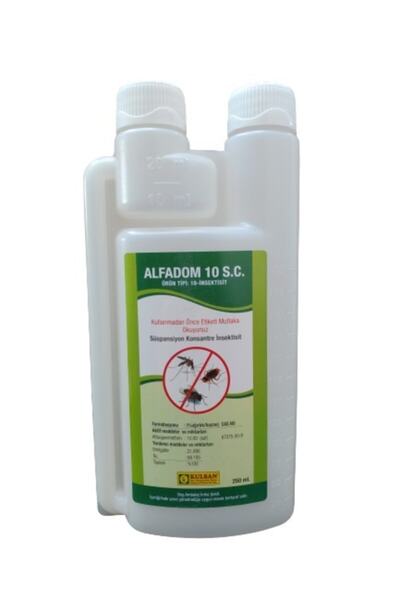Kulsan İlaç Alfadom 10 Sc Konsantre Genel Haşere Böcek Ilacı 250ml