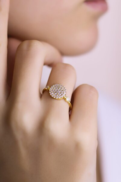 MySilvers Mikro Taşlı Çıtır Yüzük