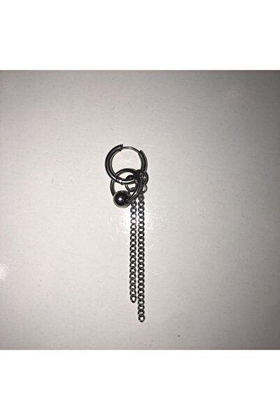 favori consept Bts Jiimin Zincirli Halkalı Halka Küpe - Tekli