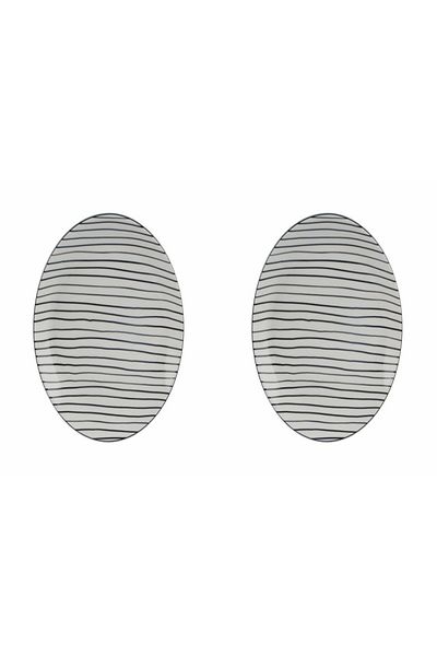 Porland Hope Boat Plate 31cm Set of 2