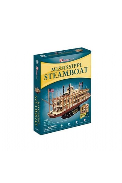 Cubic Fun 3d Puzzle Mississippi Steam Ship