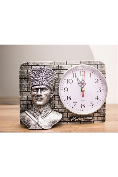 Antioch Art&Design Atatürk Masa Saati Ofis Saati Ev Dekor Hediyelik Eşya