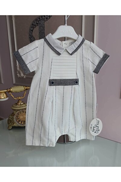Tozpembebaby Linen Baby Rompers