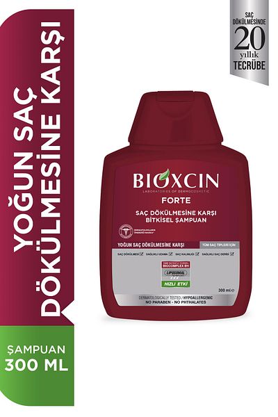Bioxcin 300 Ml Herbal Forte Anti-Hair Loss Shampoo