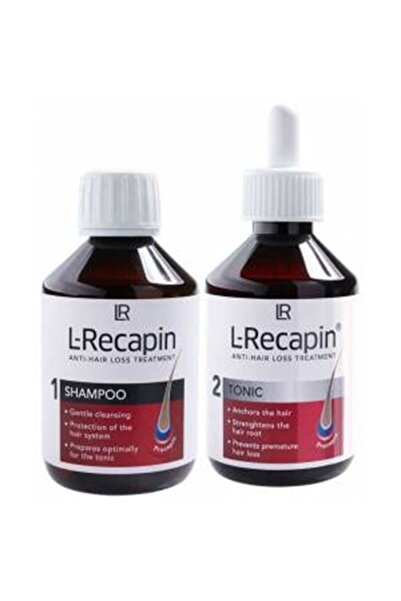 LR L-recapin 1+1 Saç Dökülmesi Karşıtı Şampuan Ve Tonik Set 200ml