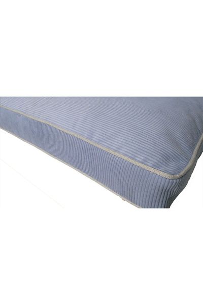 viscopet Visco Padded Double Sided and Zippered Washable Large Dog Bed Xxl-85x125x10cm-Sky Blue