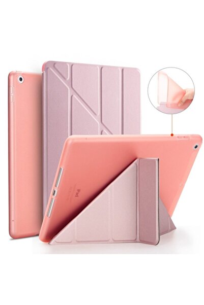 UnDePlus Ipad 2 3 4 Kılıf Trifolding Arkası Silikon Smart A1395 A1396 A1397 A...