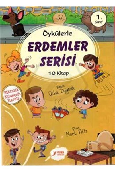 Yuva Yayınları Inları Öykülerle Erdemler Serisi 10 Kitap 1. Sınıf Lar Için Ok...