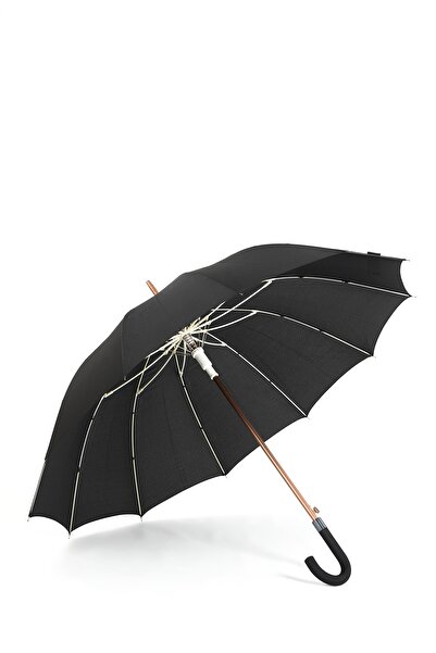 BAGzy Özel Beyaz Fiber Telli Baston Şemsiye