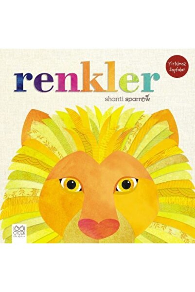 1001 Çiçek Kitaplar Yırtılmaz Kitaplar - Renkler kitabı - Shanti Sparrow - 10...