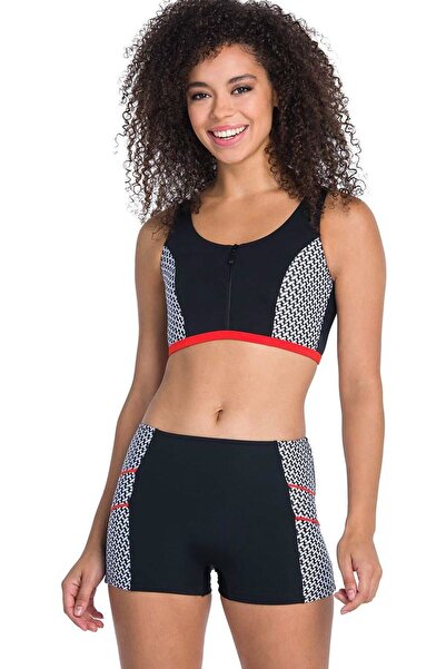 Dagi Γυναικείο Μαύρο Σετ Μπικίνι Μαγιό με Σορτς B0119Y0015