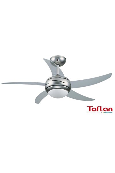 Kaşkar / Taflan Kaşkar Aydınlatmalı 5 Kanatlı Uzaktan Kumandalı Gri Tavan Vantilatörü L44